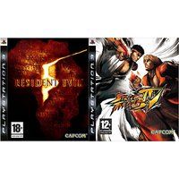 Logithéque Resident Evil 5 + Street Fighter IV Bipack