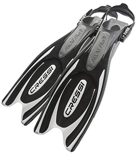 Cressi Frog Plus Fins - Open Heel Dive Fins - 2021 Model