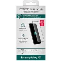 Force - Schermbeschermer voor Samsung Galaxy A37 - GRS certified, lifetime warranty, original - 2.5D glas - zwart