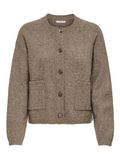 ONLY Tricot vest 'ONLPiemonte' brun chiné