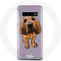 Maniacase Etui voor Samsung Galaxy S10 Plus bruin flaporen