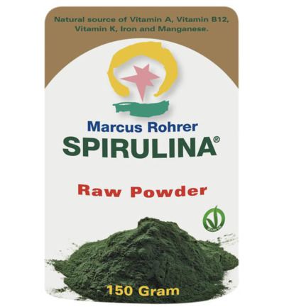 Marcus Rohrer Spirulina doypack 150G