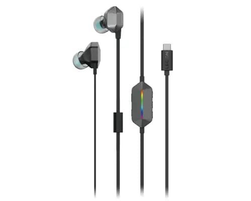 Lenovo Legion E510 In-Ear Gaming Headset - USB Type-C - Grijs