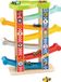 Tooky Toy Circuit de voitures en bois avec voitures 18 mois 8 pièces