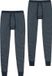 Schiesser Lange broek fijne rib melange donkerblauw