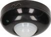 ORNO PIR bewegingssensor binnen voor lamp - Bewegingsmelder plafond - Motion sensor 360° - Doorgangsmelder 2000 Lux - Zwart