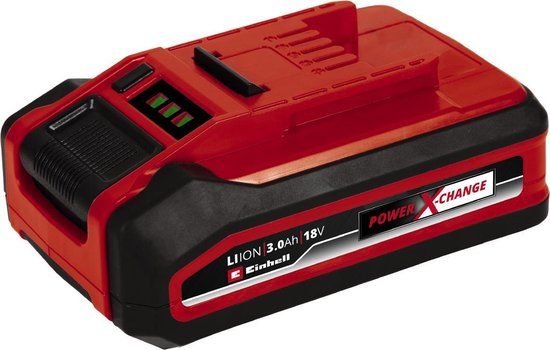 Einhell 3.0 Ah Plus Accu - Power X-Change - 18 V/Li-Ion - 3000 mAh