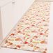 PETTI Artigiani Italiani - TPCD, tapijt voor keuken, loper voor keuken, antislip en wasbaar, 52 x 280 cm, motief rode harten, 100% Made in Italy