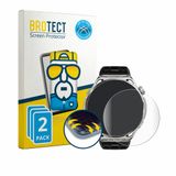 BROTECT - Screenprotector voor Amazfit Balance 3 - Folie Beschermfolie transparant volledig dekking - 2 Stuks
