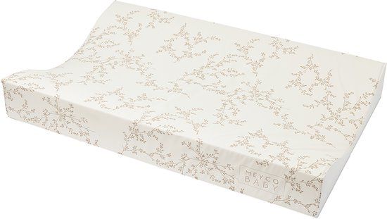 Meyco Baby Branches Aankleedkussen - Sand - 50x70cm