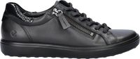 Ecco Soft 7 dames sneaker - Zwart zwart