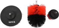 Yato YT-47553 - Borstelset - Nylon - HEX bevestiging - 3st