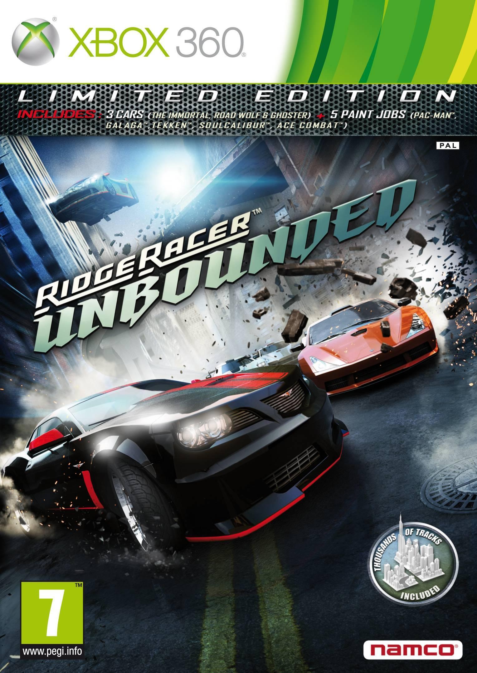 Namco Bandai Ridge Racer Unbounded - Limited Edition Xbox 360