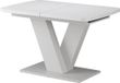 Vicco Eettafel Fenaro, Wit, 120-160 x 80 cm uitschuifbaar