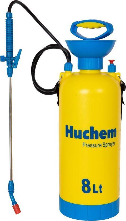 Huchem Drukspuit - 8L - Vernevelaar - Handsproeier - Nevelspuit - Sprayer