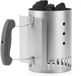 Sans marque Barbecue Briquettes Starter Rapidfire 15 cm Aluminium Charbon de bois Brûleur Accessoire Petit