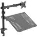 Akyga AK-MB-04 Support de moniteur 81,3 cm (32) Noir Inclinable, Pivotant, Orientable