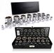 24-delige Socket Set - Chrome Vanadium Staal - Maten