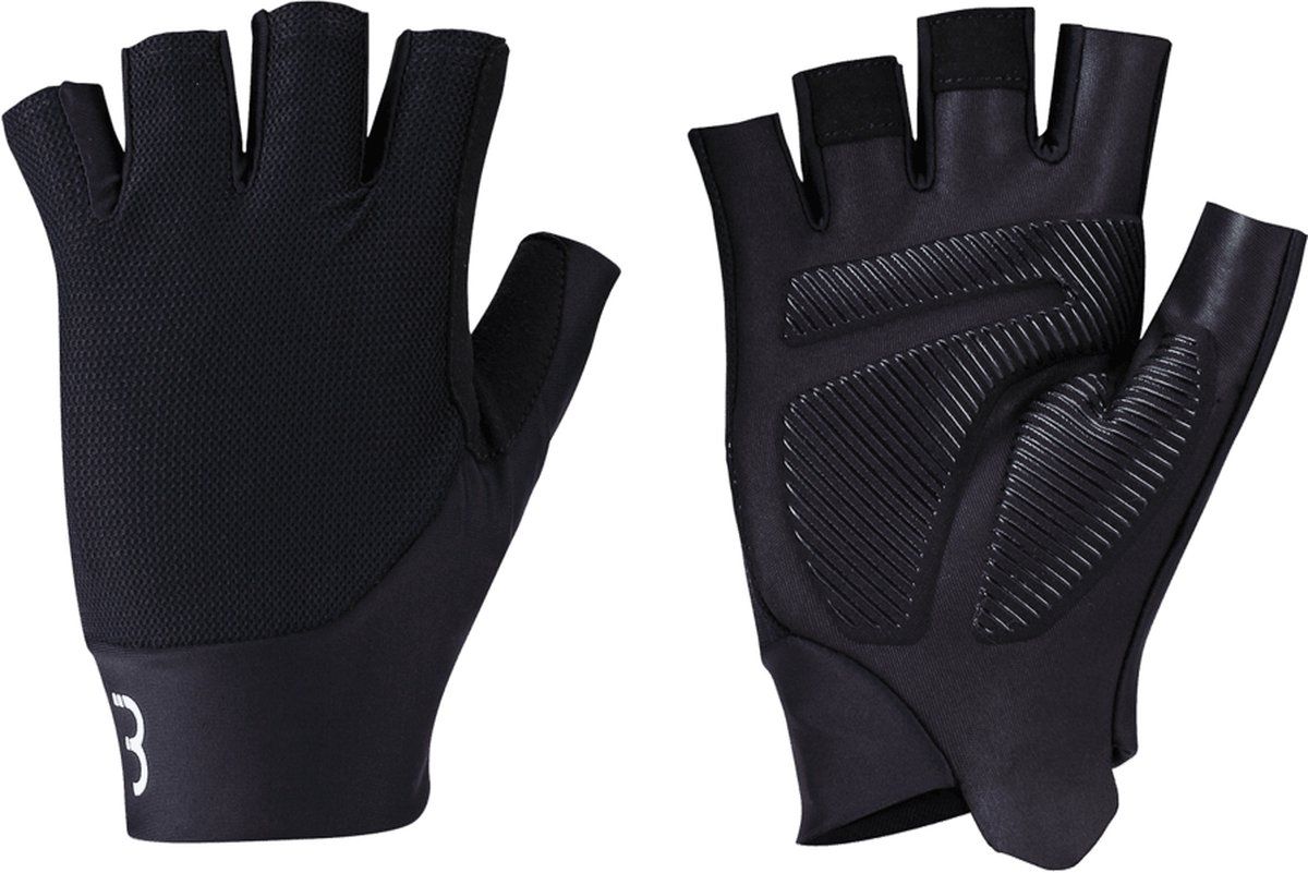 BBB Cycling Pave Fietshandschoenen Zomer - Fiets Handschoenen voor Dagelijks Gebruik - Wielrenhandschoenen - Zwart - XL