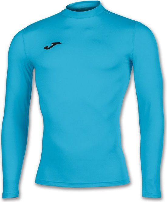 Joma Academy Shirt Opstaande Kraag Heren - Fluor Turquoise | Maat: L