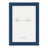 Lawrence Frames Metaal en Email Picture Frame, Blauw, 4x6