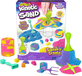 Kinetic Sand - Squish N' Create - 382g Sand & 5 Tools - Blue, Pink, Yellow