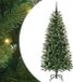 vidaXL Sapin de Noël artificiel vert 150 cm PE et PVC