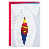 Hallmark Signature verjaardag wenskaart voor hem (Superman Silhouette)