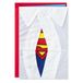 Hallmark Signature verjaardag wenskaart voor hem (Superman Silhouette)