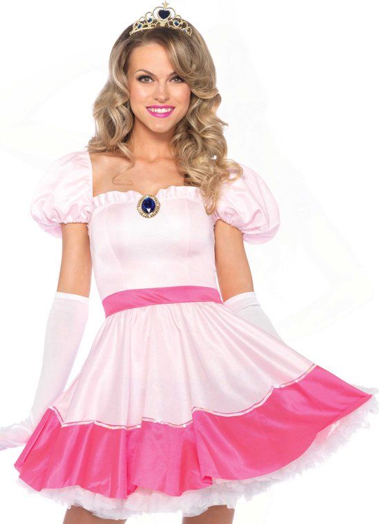 Pink Princess Kostuum - Maat M - Disney Princess - Film & Series Merchandise - Vrouwen