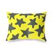 BonaMaison Neon Geel-Rook Decoratieve Kussensloop, Kussenhoezen Bank, Decoratieve Kussenhoesjes, Kussensloop; Sofa, Slaapkamer, Kantoor, Auto 35x50 Cm - Ontworpen en vervaardigd in Turkije