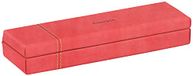 RHODIA 194521C - Pennenzak Koraal - 21 x 5,5 x 3 cm - Oranje Zadelstiksel - Buitenkant in Imitatieleer - Home Office Rhodiarama Collectie - Bureauorganisatie en Stijlvolle Opberging
