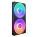 NZXT F280 RGB Core - 280mm Enkelram RGB-fan - Zwart