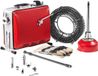 VEVOR Elektrische Afvoerontstopper, 400W, 1400 Tpm, Afvoerontstopper, 20mx16mm en 5mx9,5mm Veerkabel, 0,4mx12mm Flexibele Veer en 6 Snijmessen, voor Buizen met Een Diameter van 50-110mm