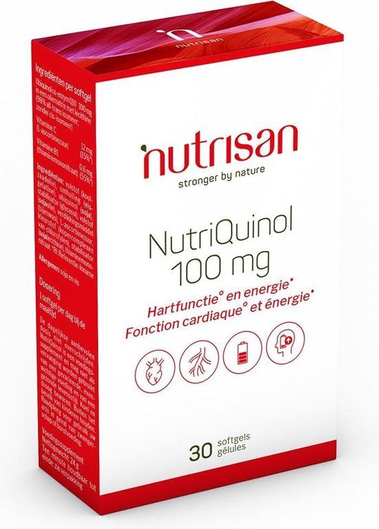 Nutrisan Nutriquinol 100 mg 30 Softgels