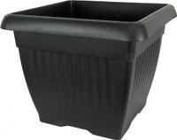 Prosper Plast DKWT45-S433 45 x 45 x 35 cm pot de fleur - anthracite (12 pièces)