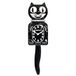 Classic Kit-Cat Classic Black Lady Klock Klock, Zwart