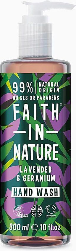 Faith In Nature Handzeep Lavendel & Geranium 300ml