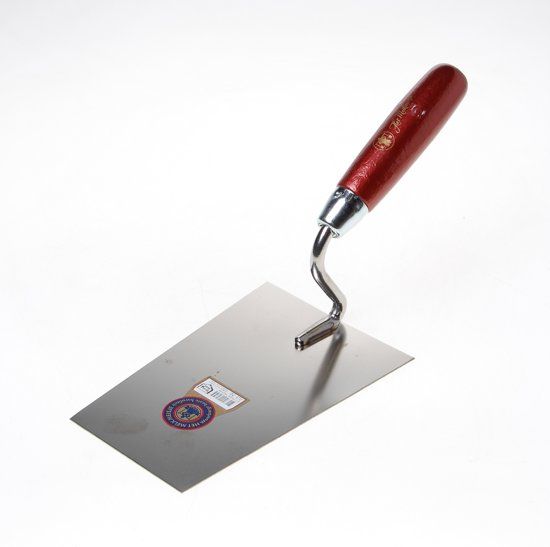 Metselmeisje HET MELKMEISJE Stucadoorstroffel recht rvs - 8715629162795