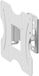 Max TV support mural - Support universel orientable et inclinable pour 23-42 pouces - Vesa 200x200 mm - Blanc