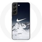 Nike Etui voor Samsung Galaxy S21 FE Logo Niege Winter Maniacase