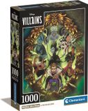 Clementoni Puzzle Villains - 1000 Stukjes - Puzzle Adultes
