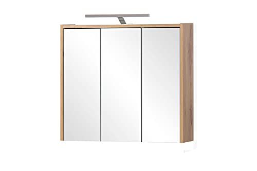 Schildmeyer Carlos Spiegelkast - Eiken - 65 x 16 x 64 cm