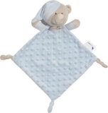 Interbaby Knuffeldoekje Beer 28 X 17 Cm Polyester Lichtblauw