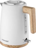 Concept RK3315 Waterkoker 1,7L 2200W Roestvrij Staal Wit