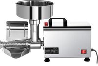 Machine à purée de tomates électrique, avec tamis en acier inoxydable, capacité 90-160 kg/h, 370 W, corps en acier inoxydable