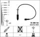 NGK Bougiekabel RC-MB1108, 44336