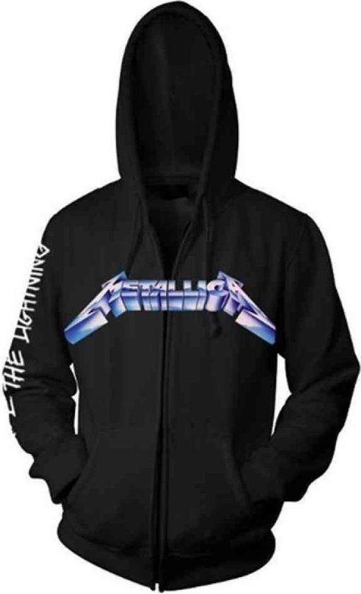 Metallica Ride The Lightning Heren Vest met capuchon - zwart - L