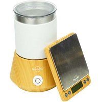 BeautyMix 400W wit en beige cosmetische robot met precisieweegschaal