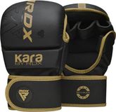 RDX Sports F6 Kara MMA Bokshandschoenen Kunstleer Goud L/XL